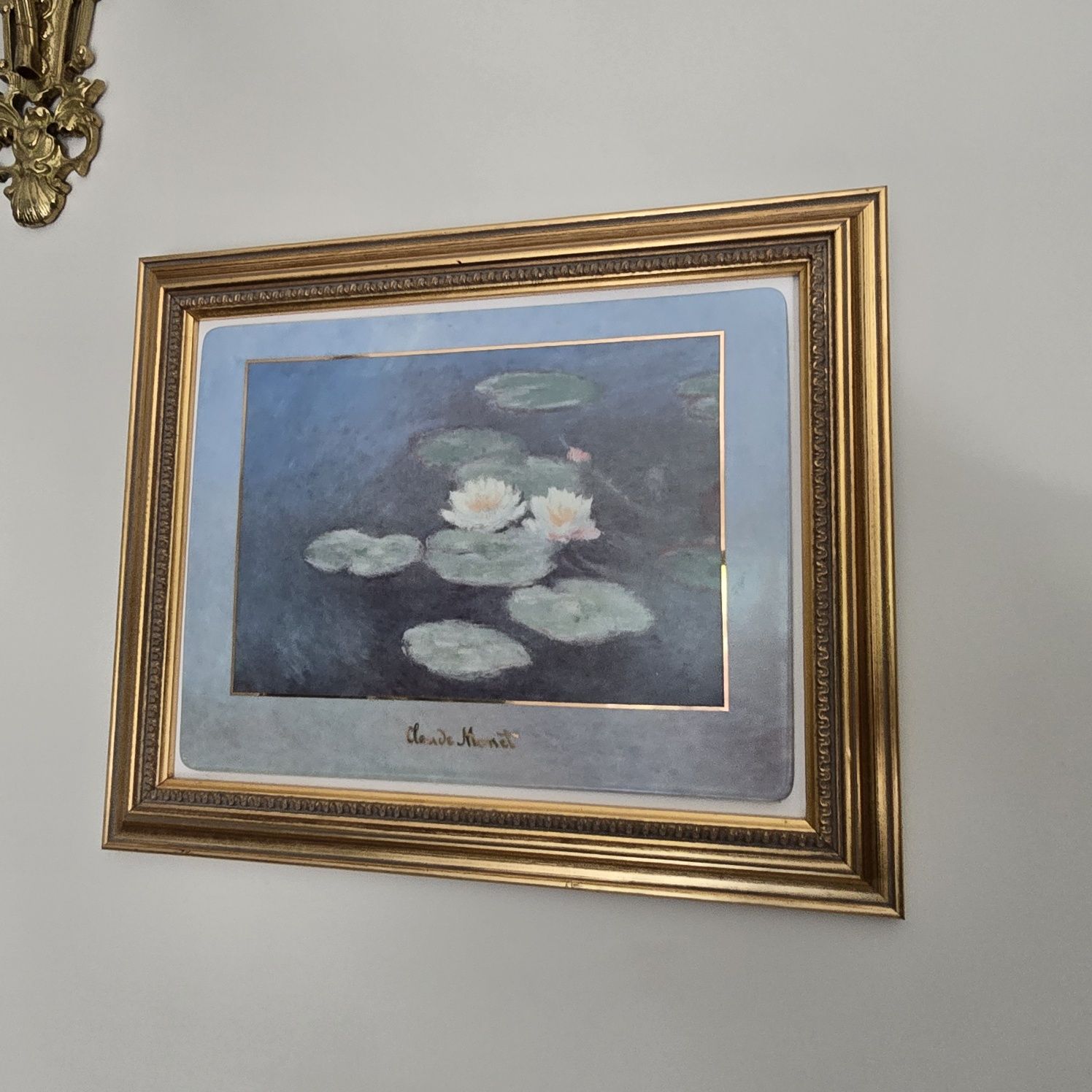 Goebel obraz porcelanowy CLAUDE MONET 
Fleur de soir