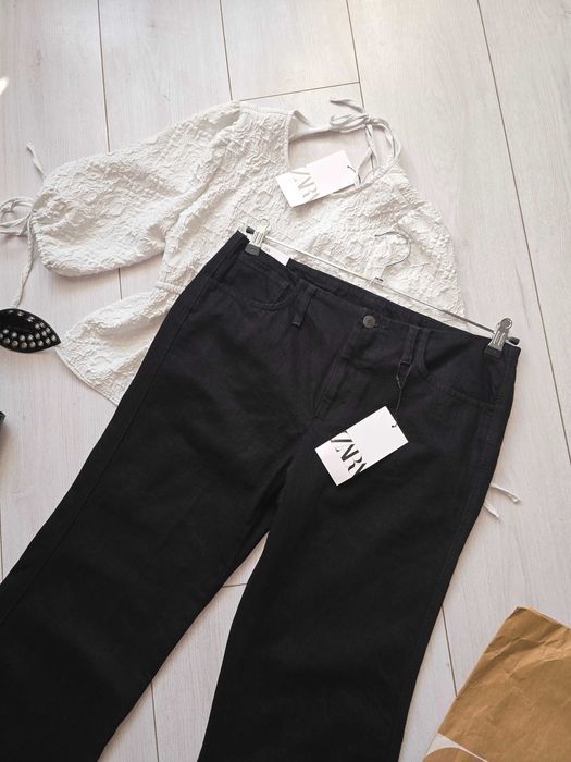 Чорні джинси Bootcut від Zara Woman, 36, 40, 42, 44, 46р, оригінал