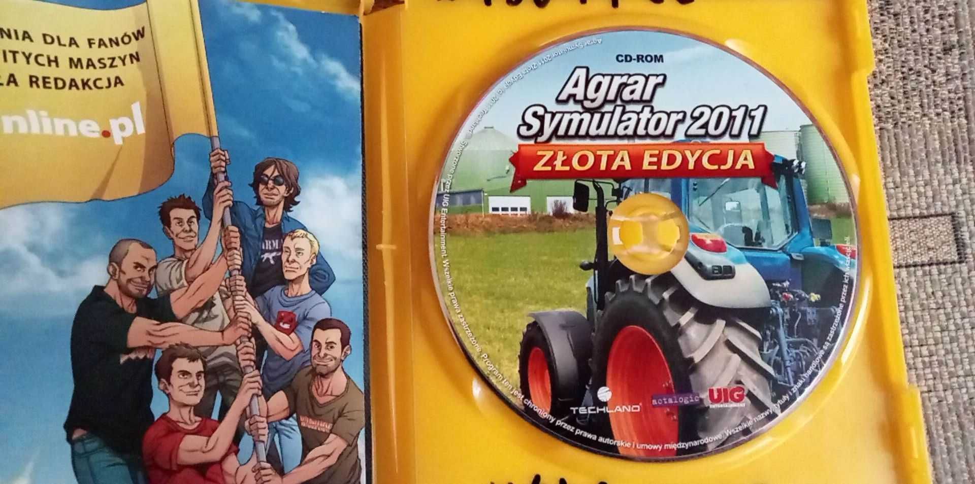 Gra "Niesamowite maszyny: Agrar Symulator 2011 Złota Edycja" na PC.