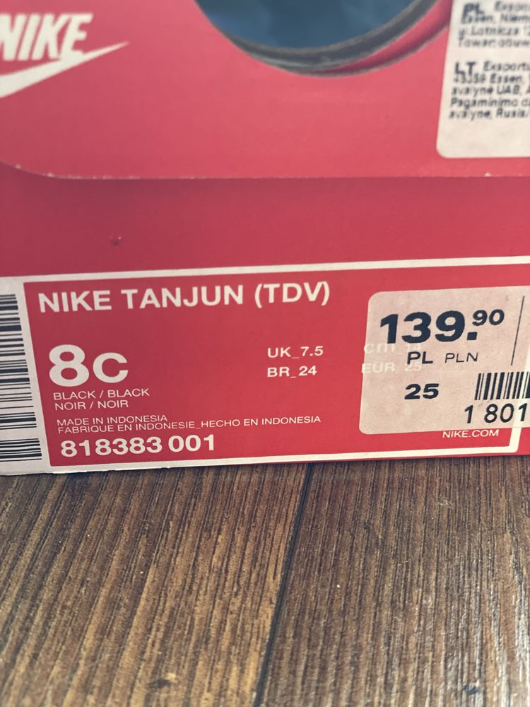 Nike Tanjun rozmiar 25