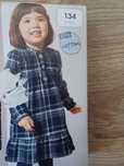 Nowa sukienka  flanelowa rozm.134