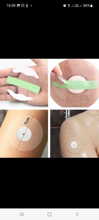 Тейп на тканевій основі і вологостійкий прозорий для підклейки сенсора