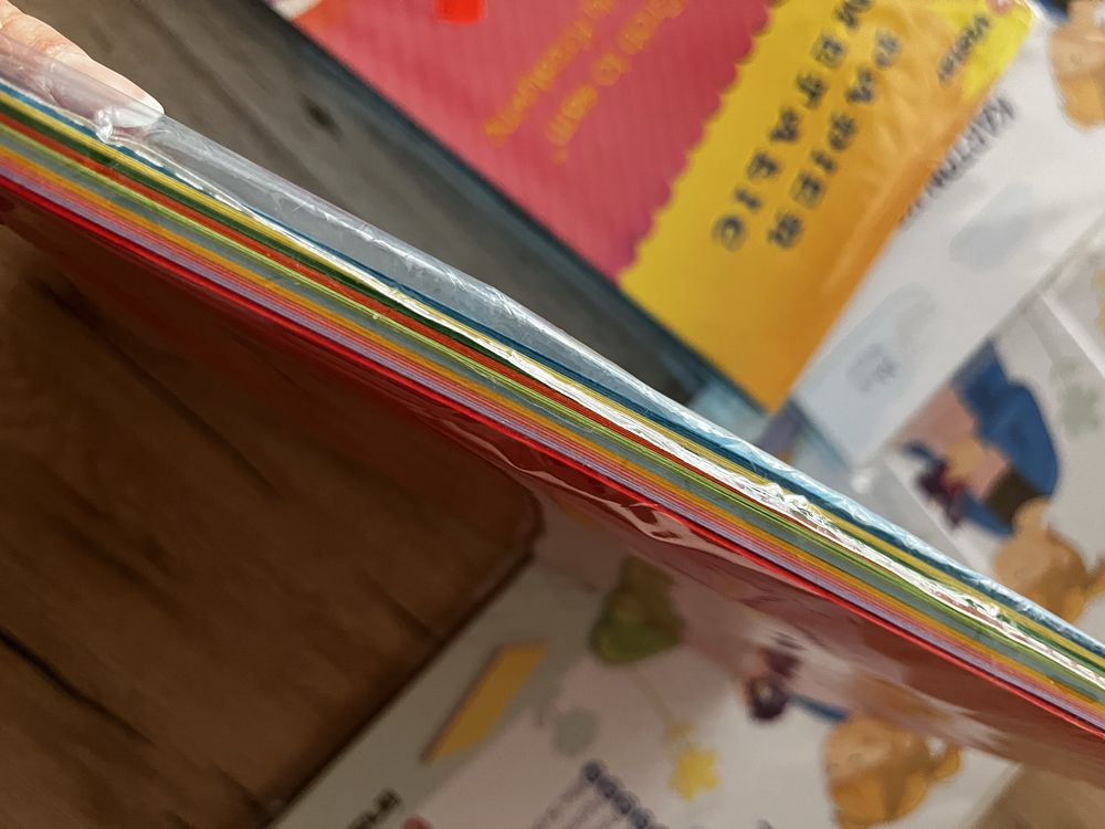 Zestaw kretywny tektura karton kolorowy materiały plastyczne