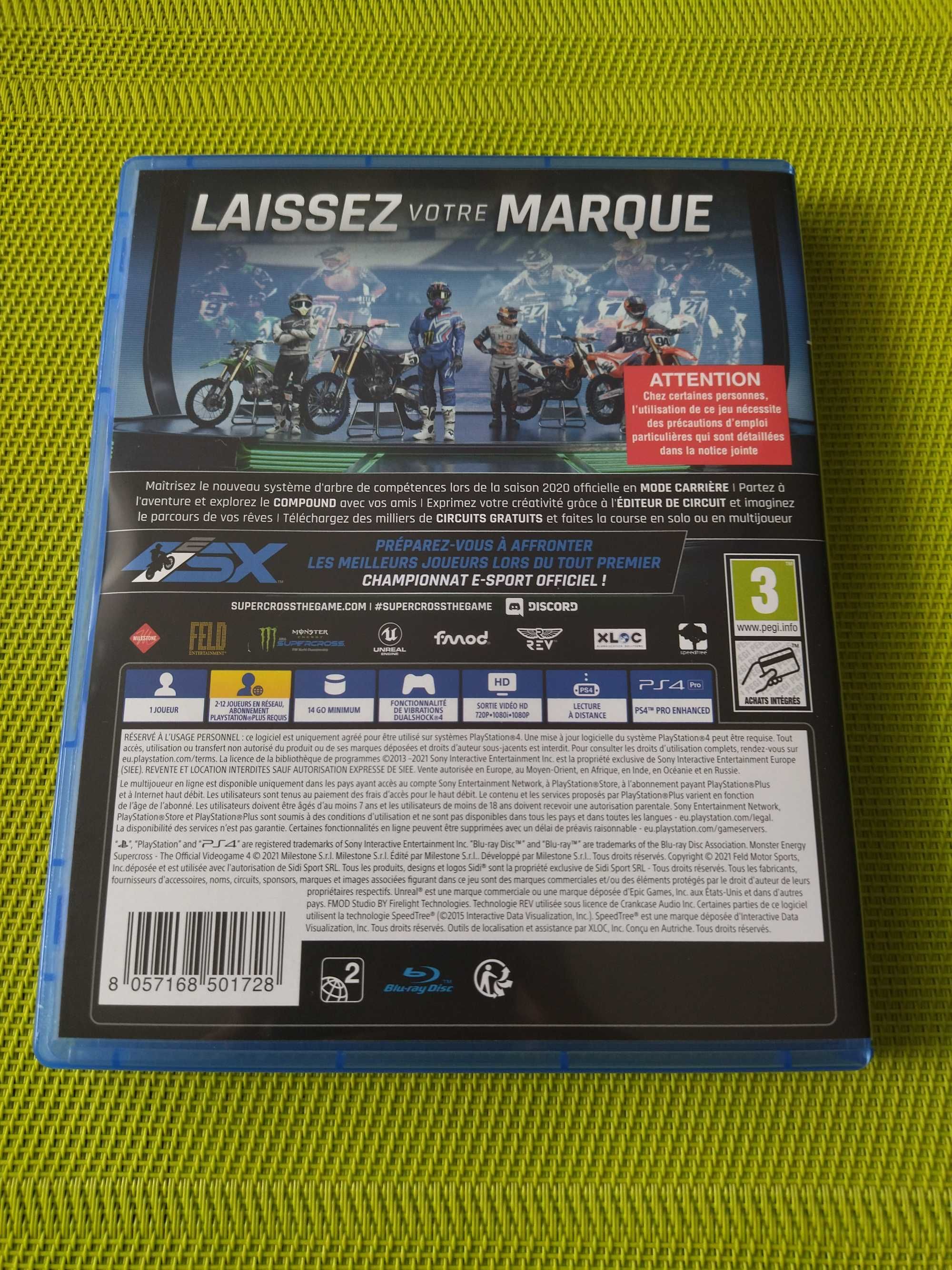 Gra PS4 Supercross 4 NOWA bez folii