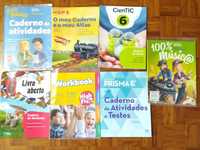 Livros atividades 6 ano escolares fichas exercícios