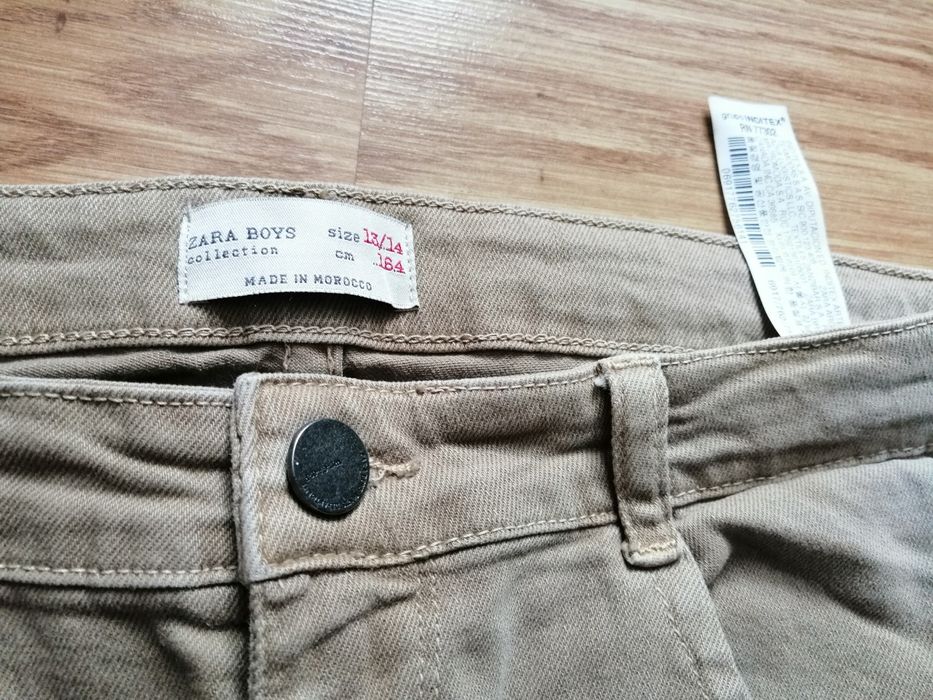 Spodnie jeansowe chłopięce Zara 164