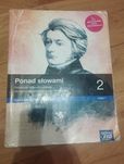 Sprzedam podręczniki do języka polskiego ponad słowami