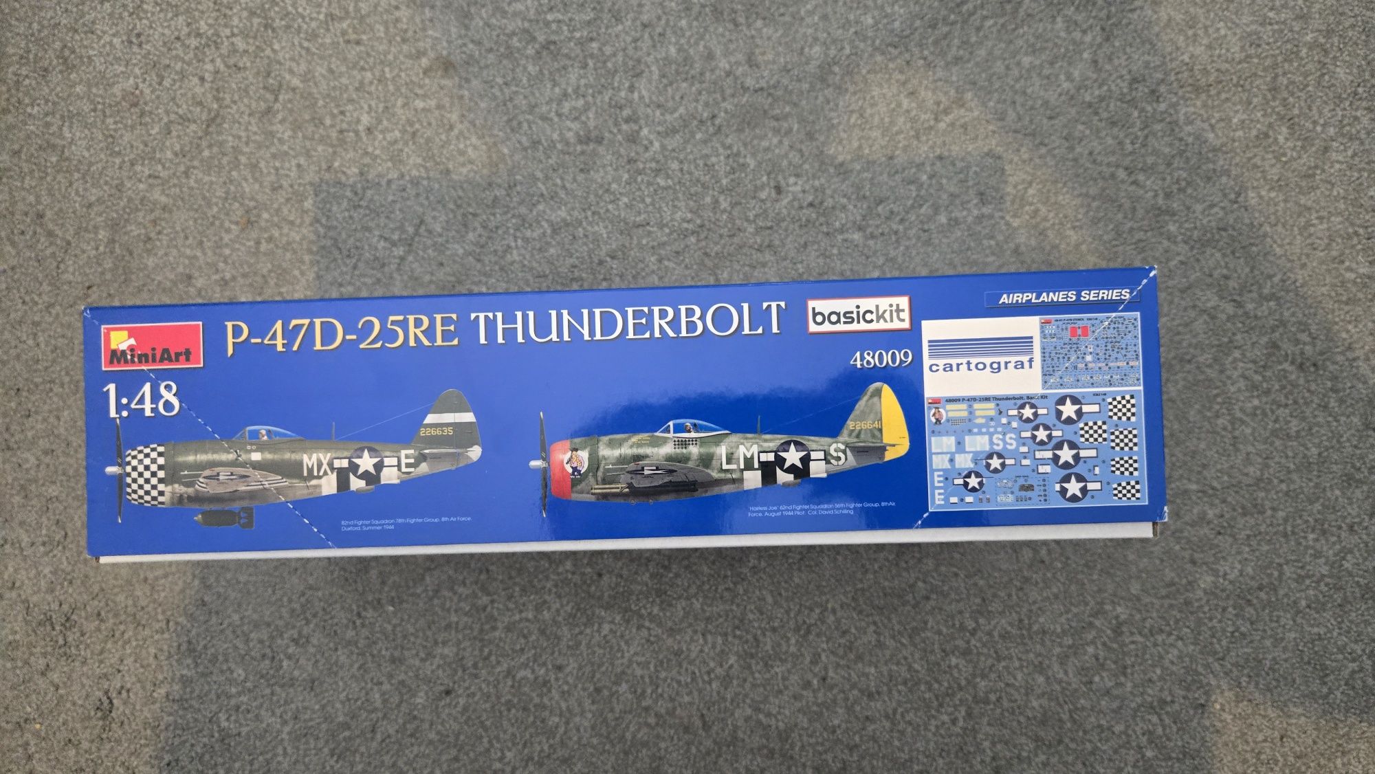 Model do składania P-47D-25RE Skala 1:48