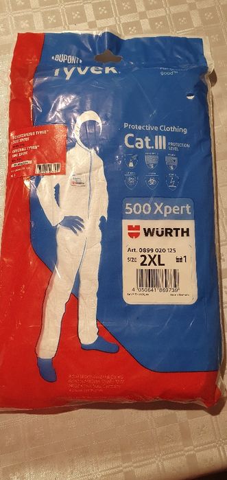 Kombinezon ochronny firmy WURTH