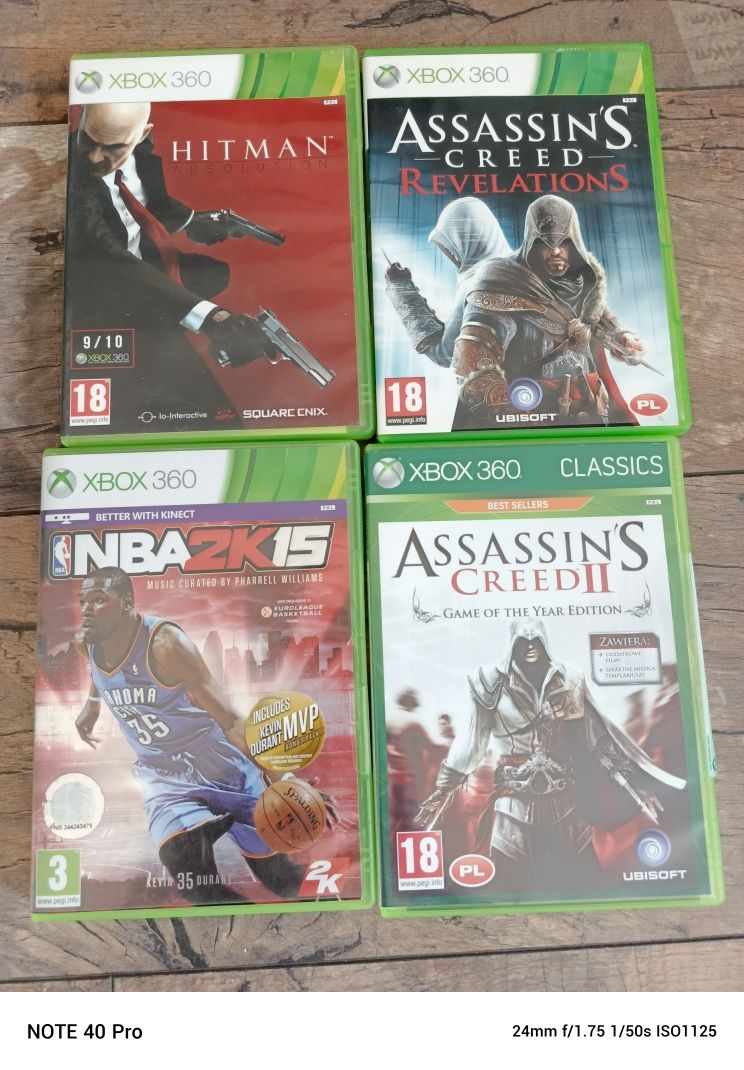 Zestaw gier na Xbox 360