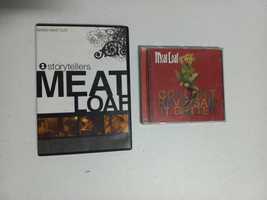 DVD e CD Meat Loaf - bom estado.