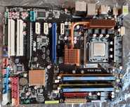 Podzespoły komputerowe. P5Qpro, q9650, Kingston DDR2, Scythe Ninja