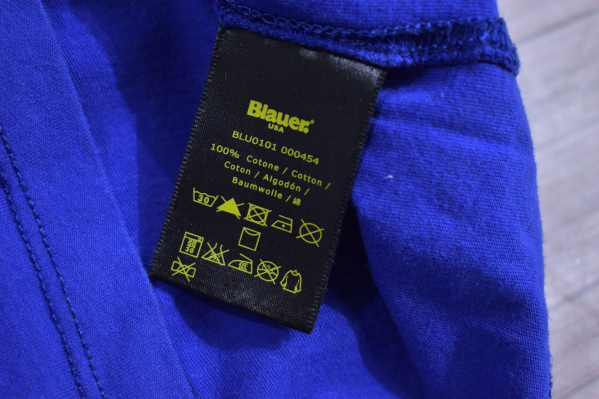 Blauer Męska Logowana Koszulka Premium / S