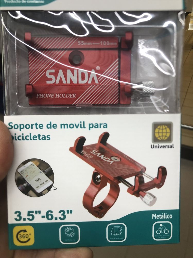 Suporte de telemóvel p mota e bicicleta