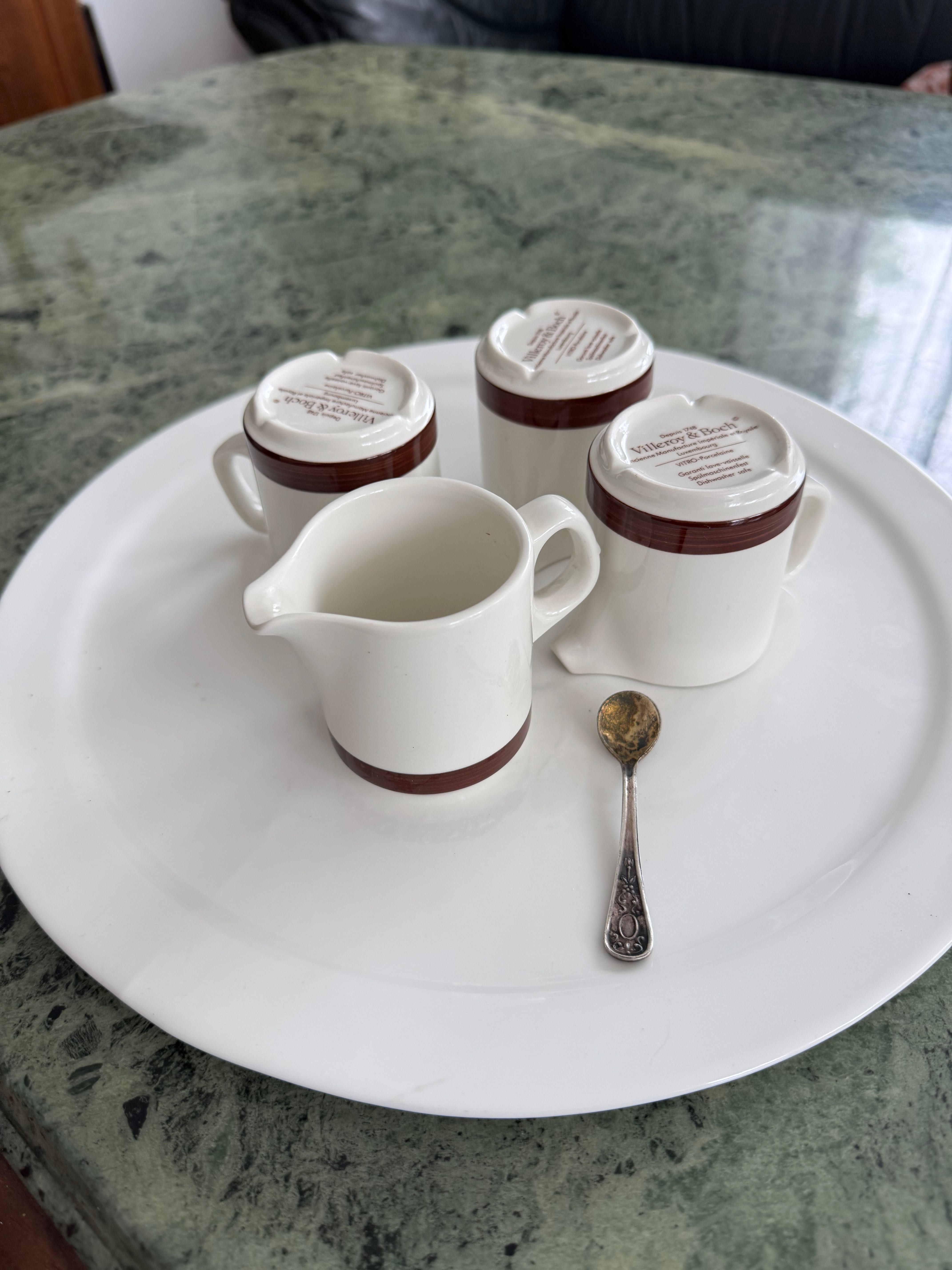 4 filizaneczki do mleka Villeroy&Boch Depuis 1748