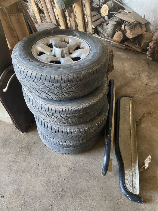 Rodas ( jante+pneus) para opel frontera