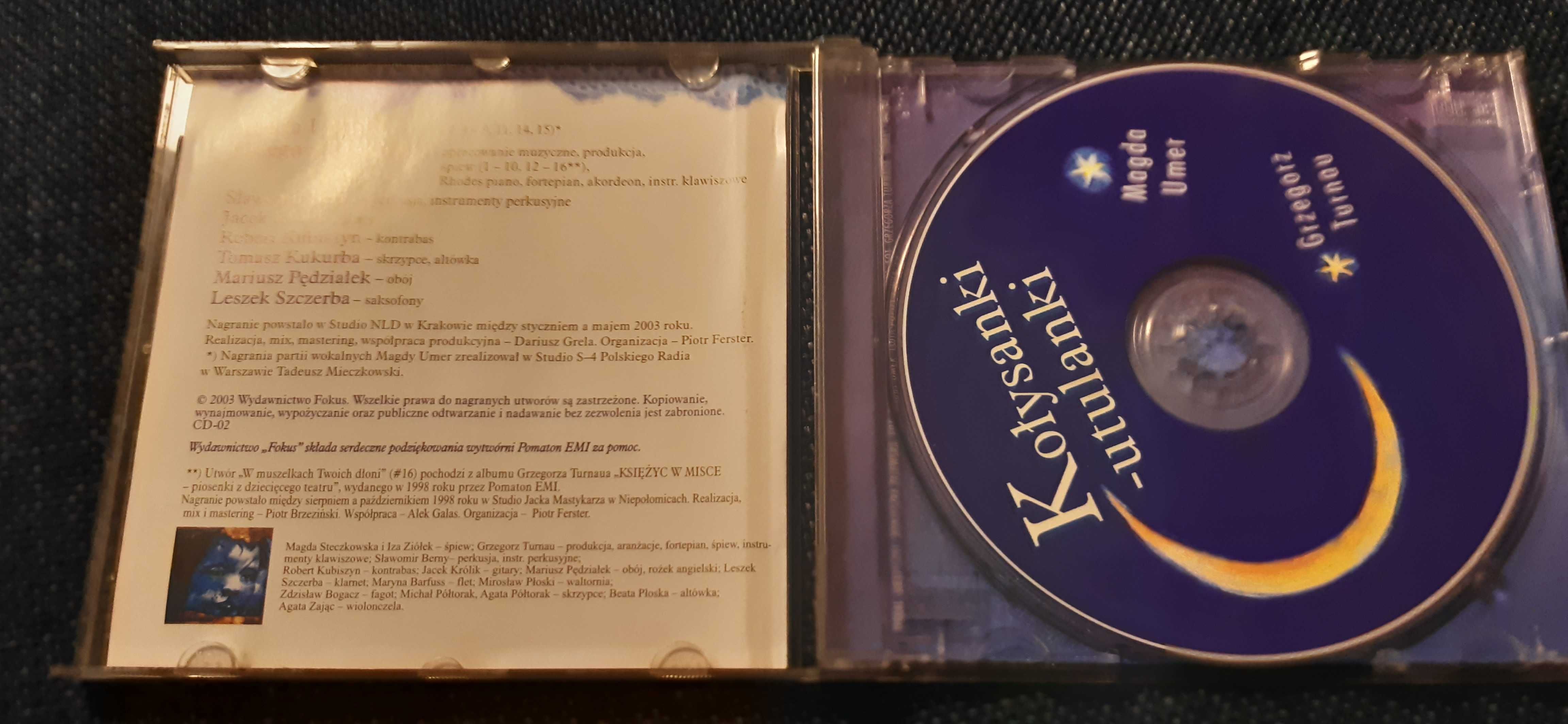 Kołysanki - utulanki CD, grzegorz turanau magda umer