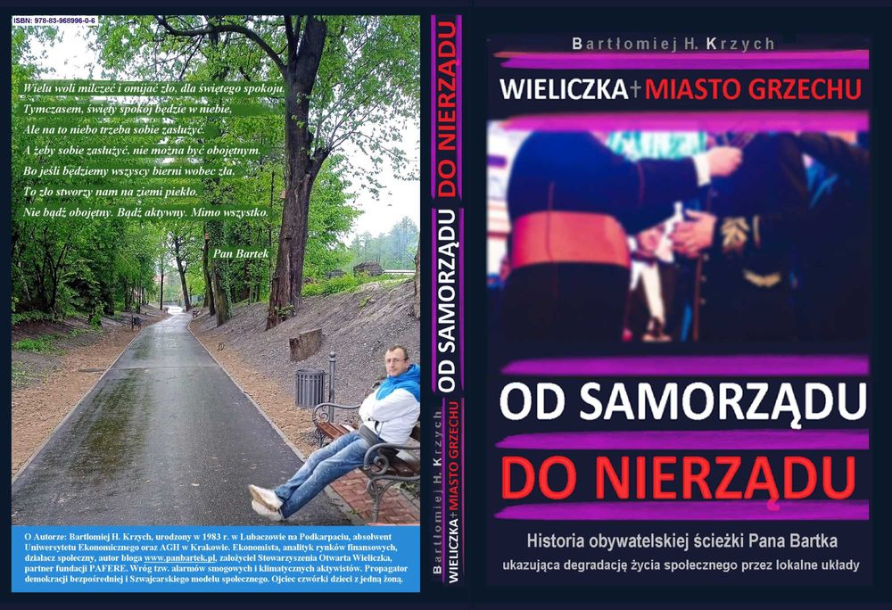 Książka Wieliczka - miasto grzechu. Od samorządu do nierządu. B.Krzych
