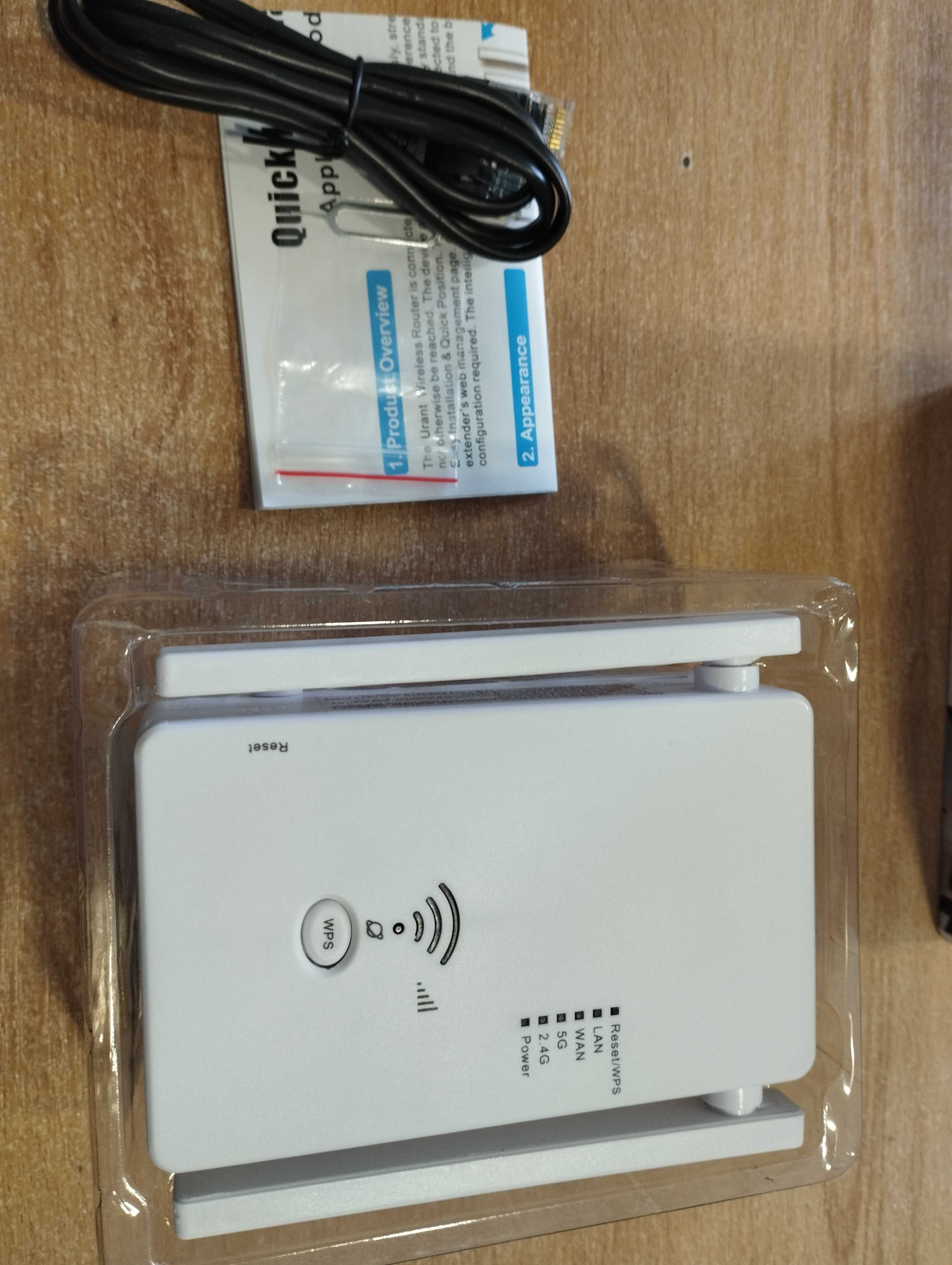 AC1200M 2,4 GHz & 5,8 GHz bezprzewodowy router/wzmacniacz sygnału