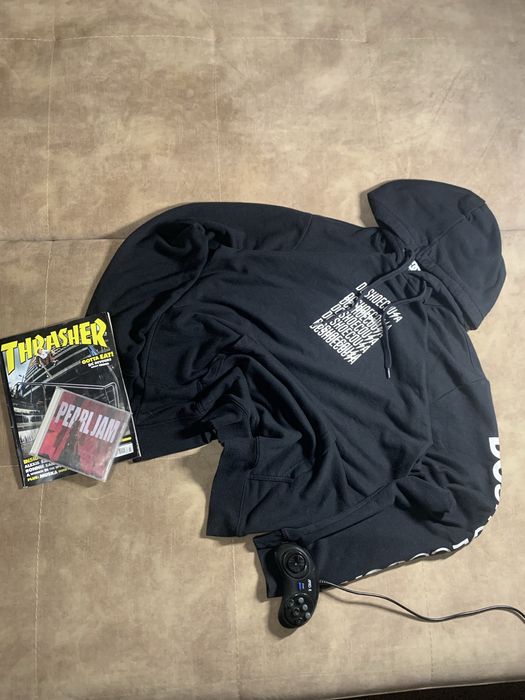 Vintage DCSHOECOUSA Dc skateboarding hoodie sk8 rap hiphop x southpole