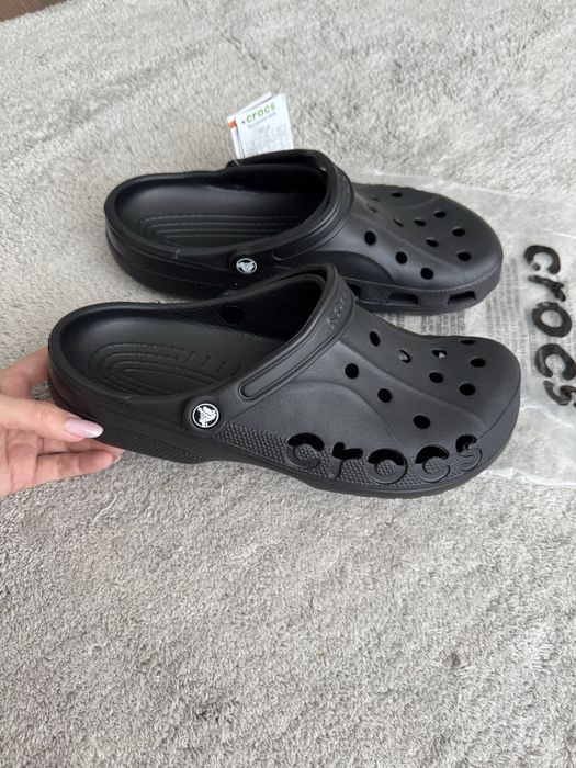 Сабо Crocs Baya Clog M11 чорні крокси 28,5 см 43 44