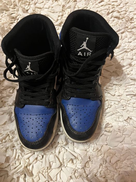 Jordan mid 1 azuis escuras