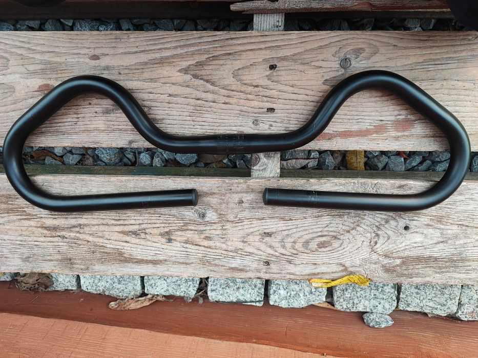 Kierownica rowerowa gięta trekking Alu 25.4 retro mtb