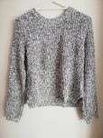 Sweter szary h&m