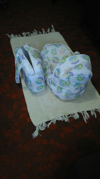 Alcofa e saco de bebé (para desocupar)