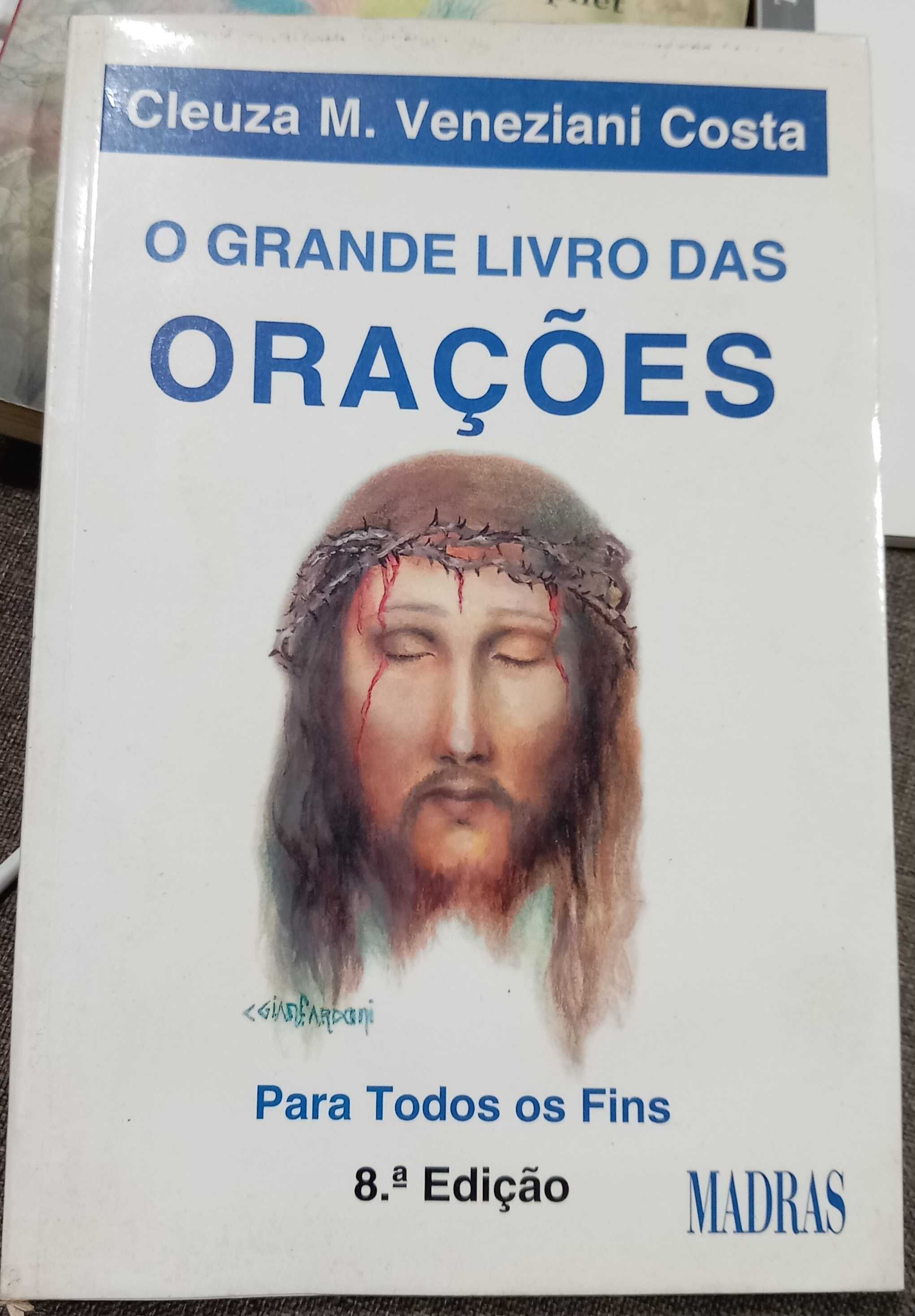 Livro - O Grande Livro das Orações de Cleuza M Veneziani Costa