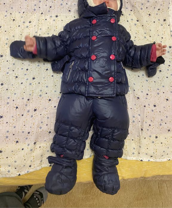 Дитячий демисезон/ зимовий комбінезон та куртка