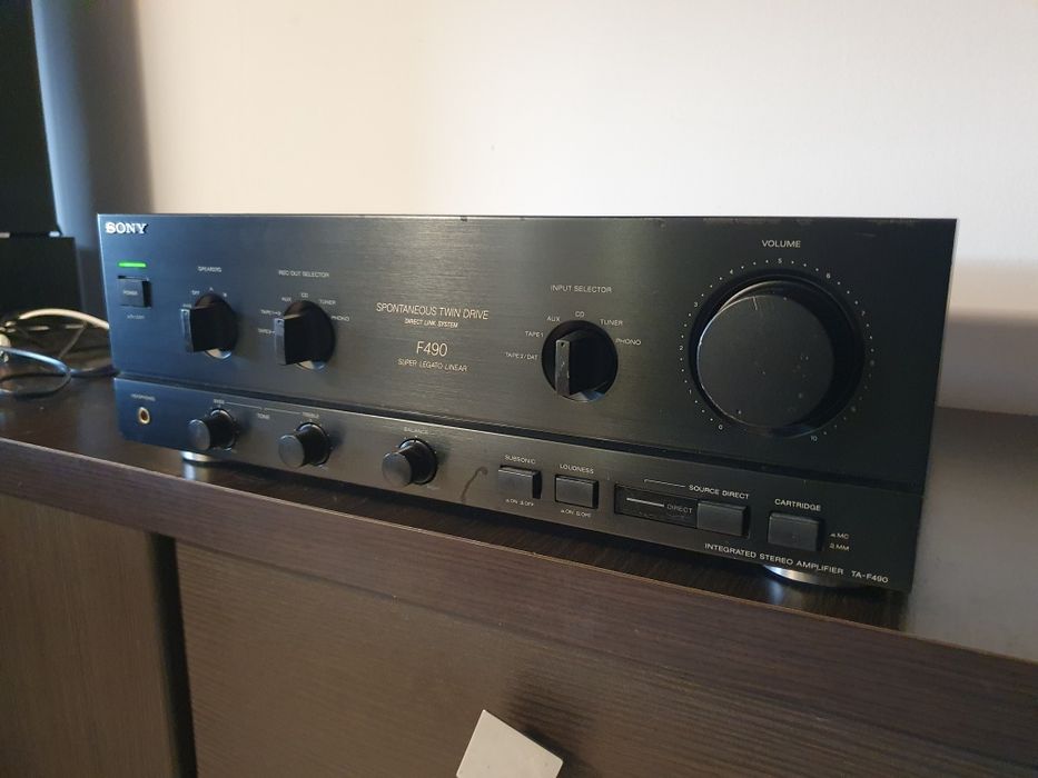 Sony F490 wzmacniacz stereo mocny