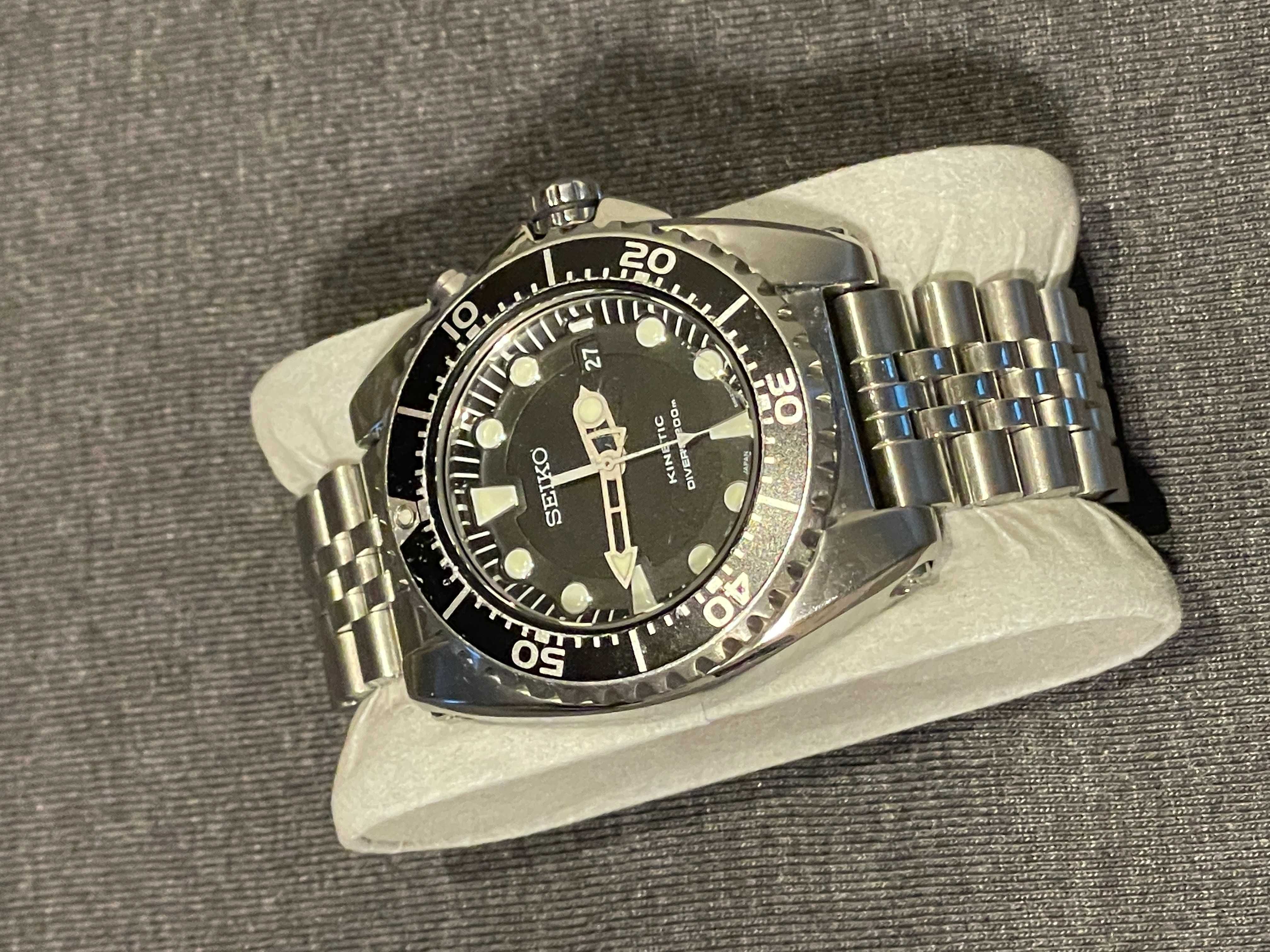 Seiko BFK Big Freaking Kinetic ogromny diver dla wielkiego nurka