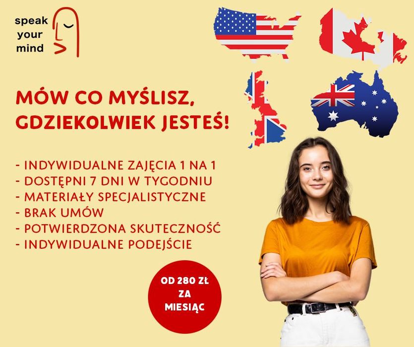 Skuteczna nauka angielskiego - dwie pierwsze lekcje gratis!