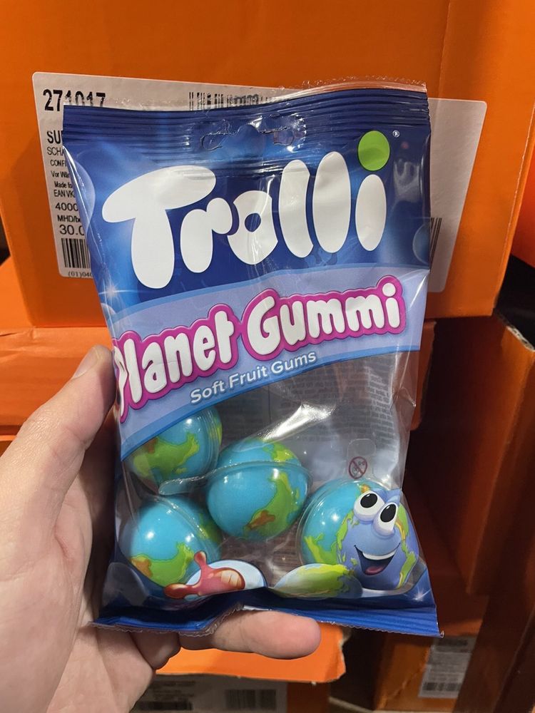 Trolli Glotzer / Trolli глаза / Тролли глаза / планета / мяч