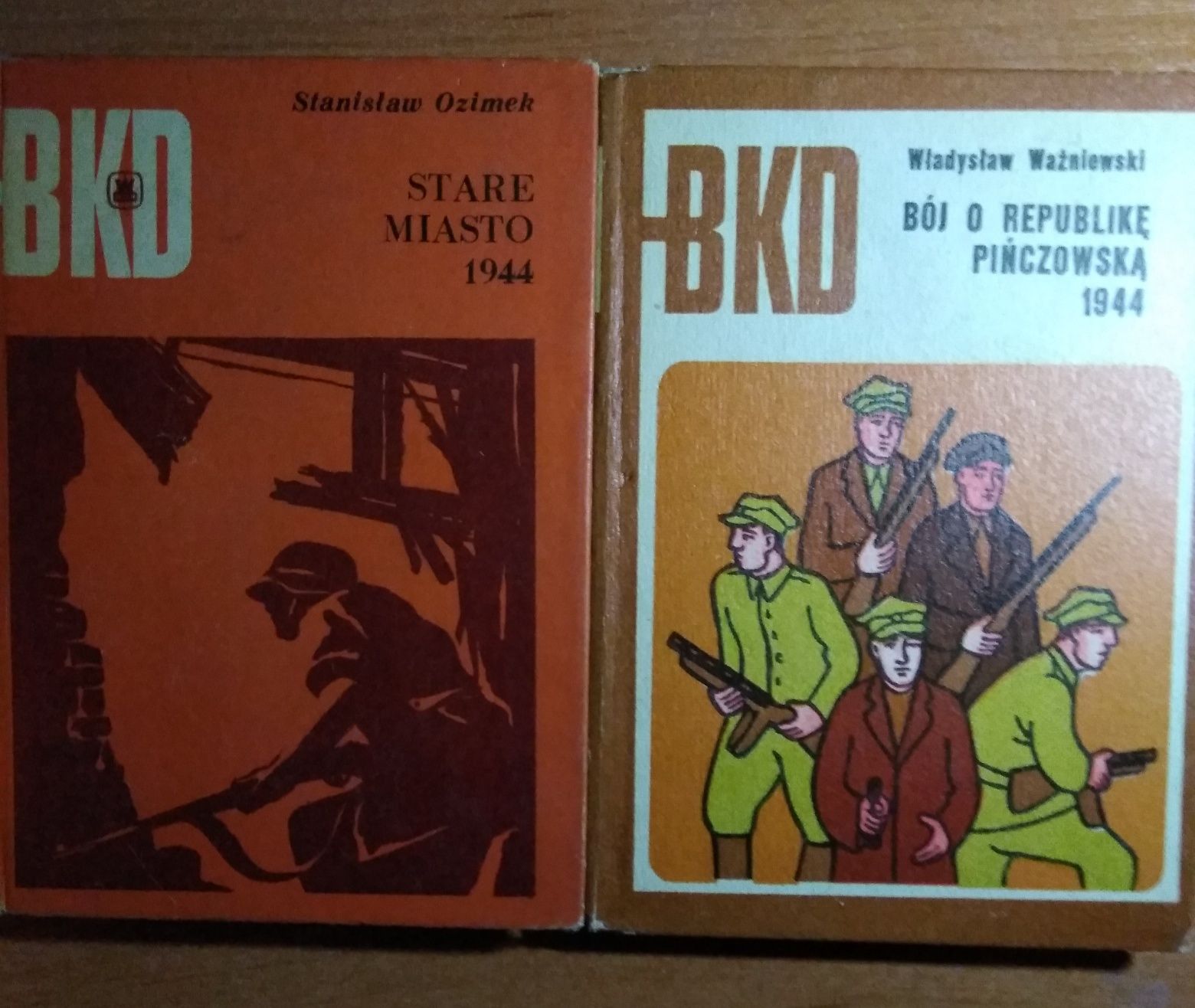Książki z serii BKD - 10 sztuk