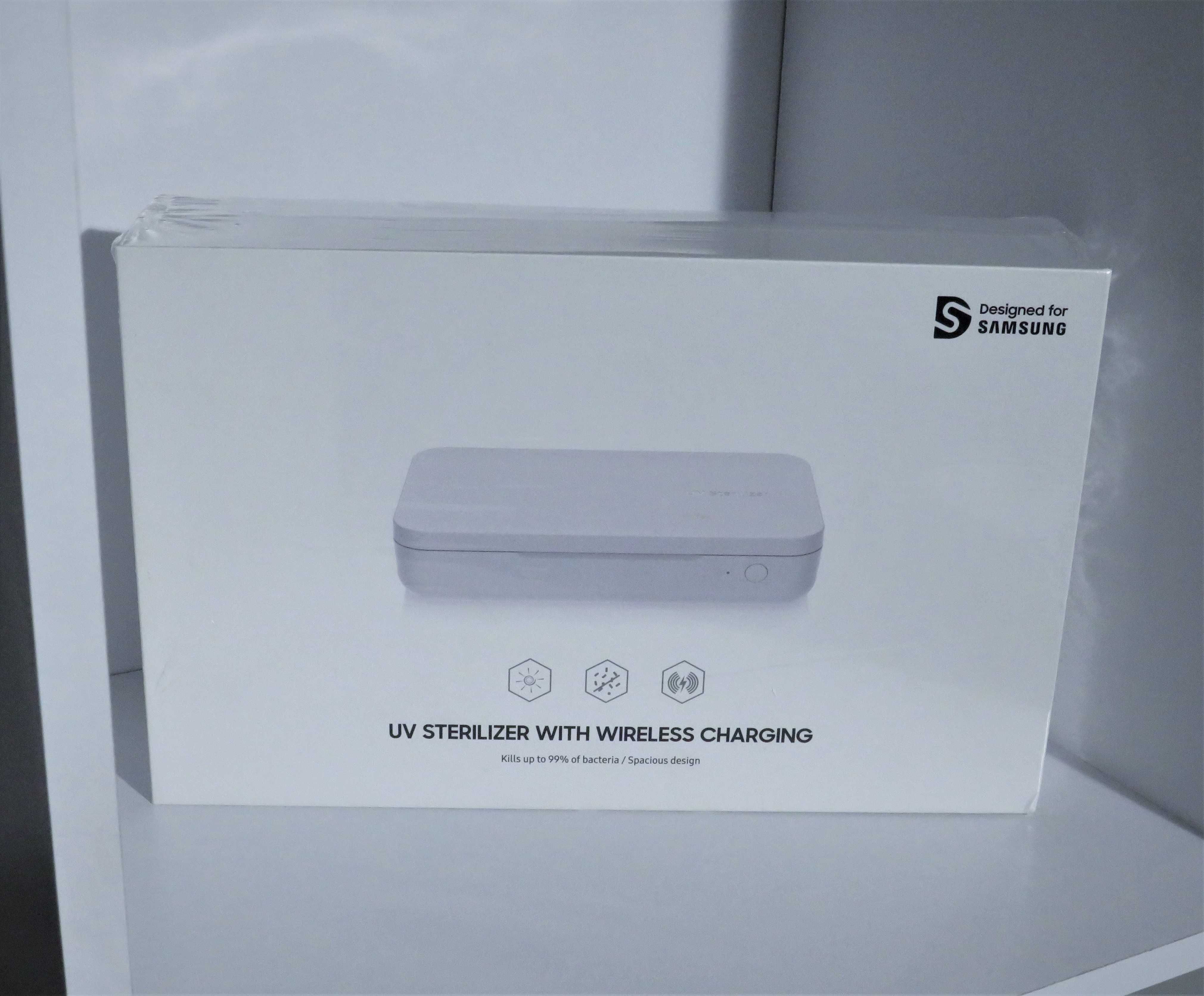 Samsung UV Esterilizador com carregamento Wireless 10 W Novo/Selado