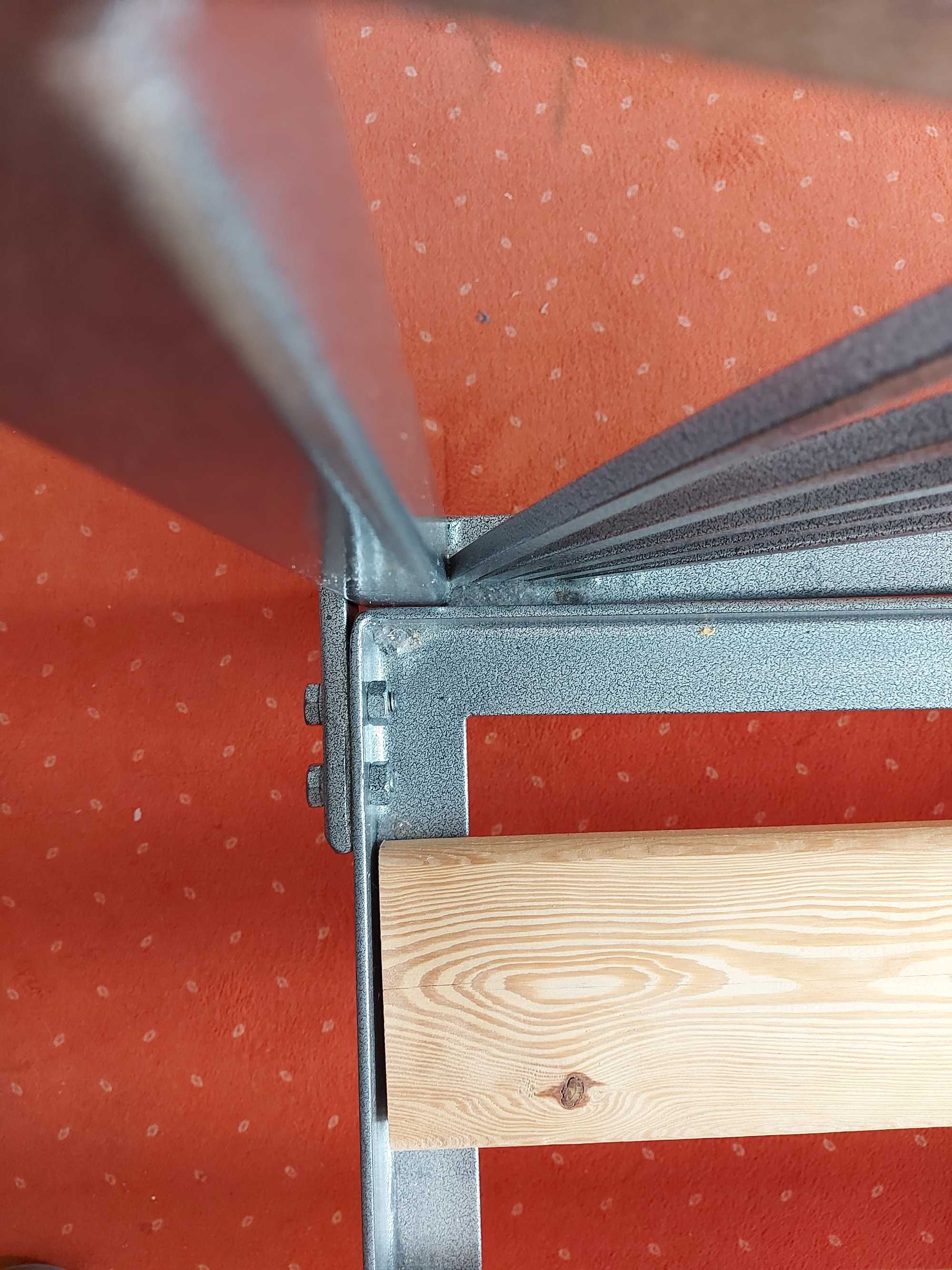 Łóżko metalowe 160x200 z materacem