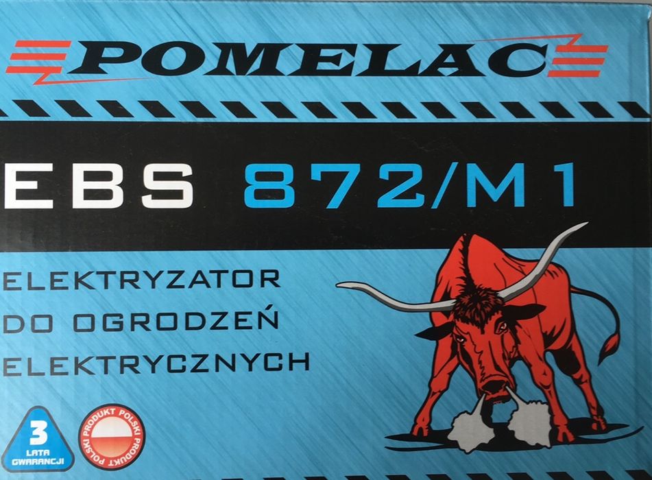 Elektryzator do ogrodzeń elektrycznych sieciowy EBS 872/M1 Pomelac