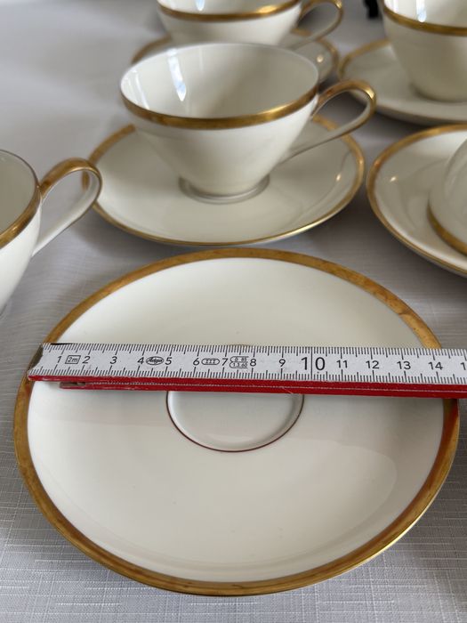 Filiżanki z podstawkami KPM Kristen