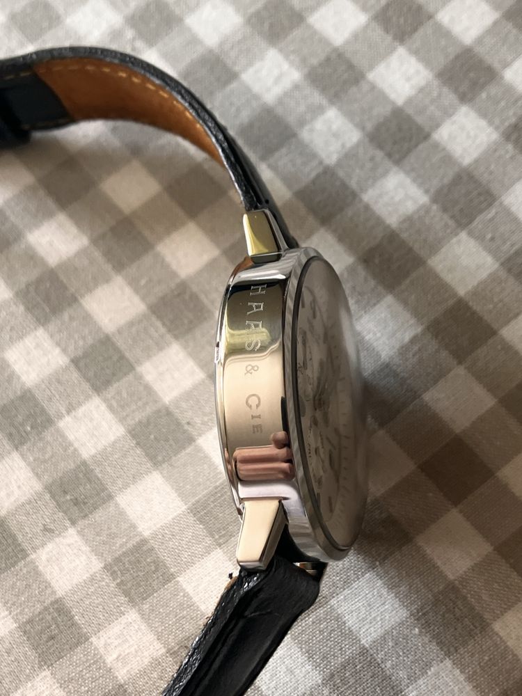 Zegarek Haas&Cie swiss, chrono, day, date
