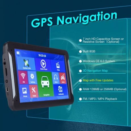 Gps Profissional Pesados /Camião - Mapas IGO Primo Europa 2024