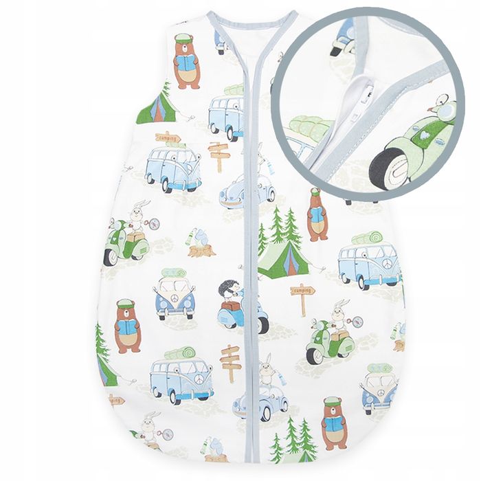 Ocieplany Śpiworek Niemowlęcy Do Spania 80-86 Wzory!