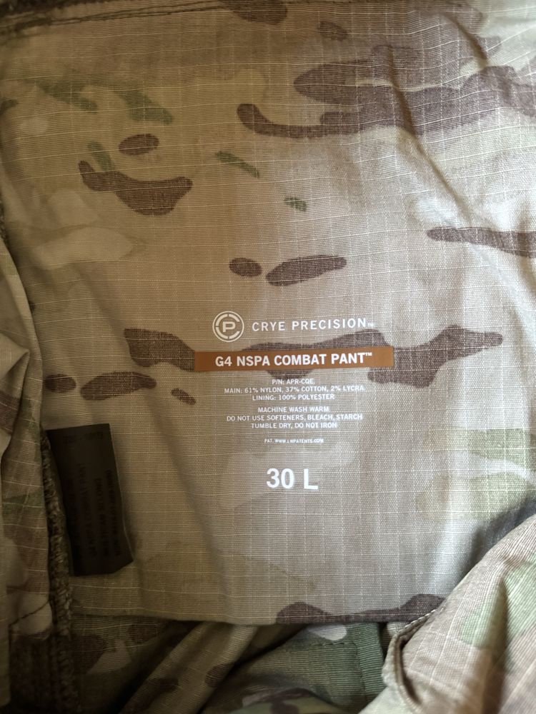 Нові Crye precision (Combat pants G4 NSPA)
