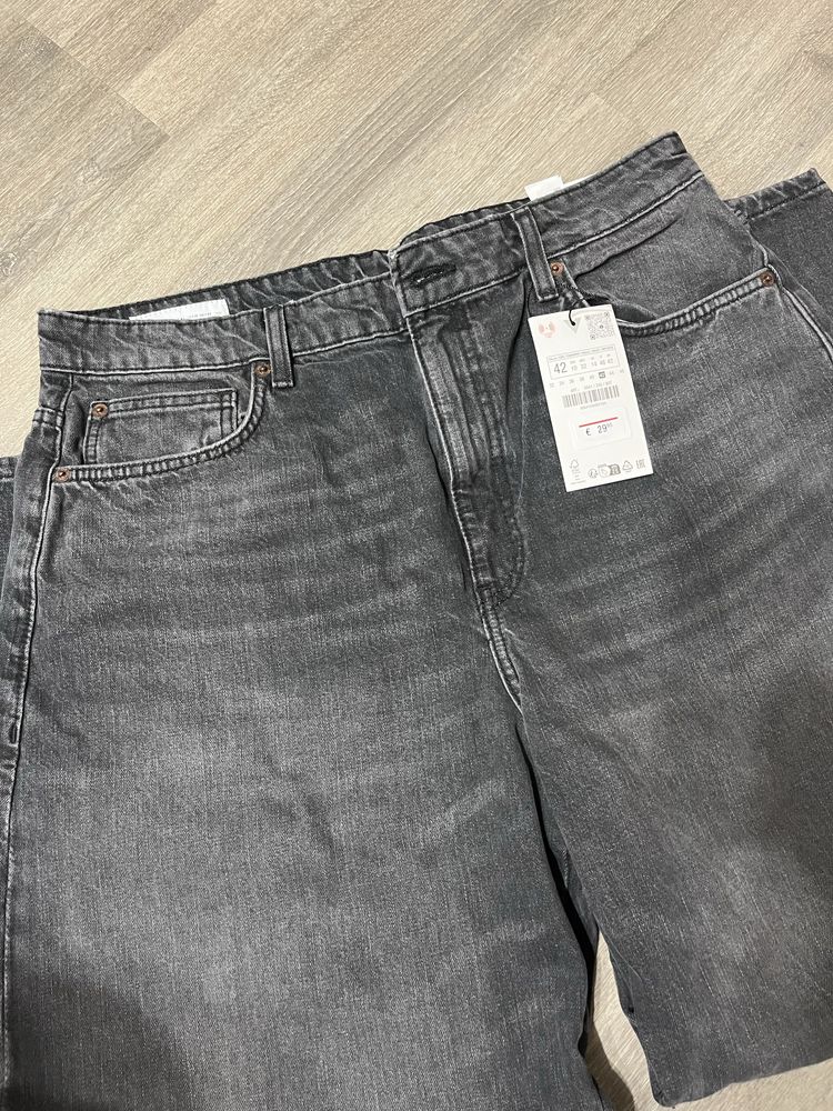 Джинси Zara baggy balloon 42 більшомірять