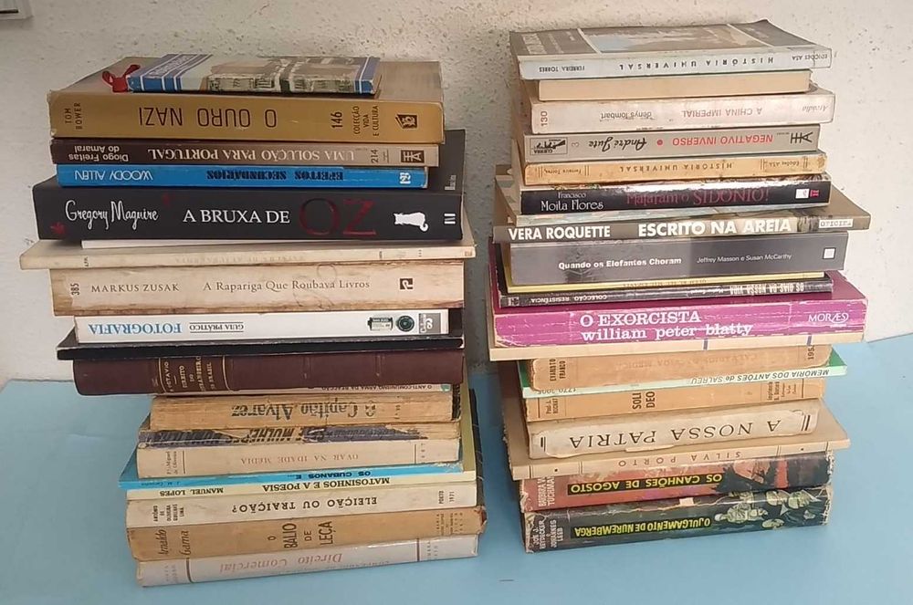 40 livros antigos RAROS apenas 20EUR