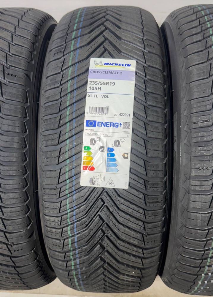 2x 235/55r19 Michelin Crossclimate 2 105H XL TL VOL 2025
