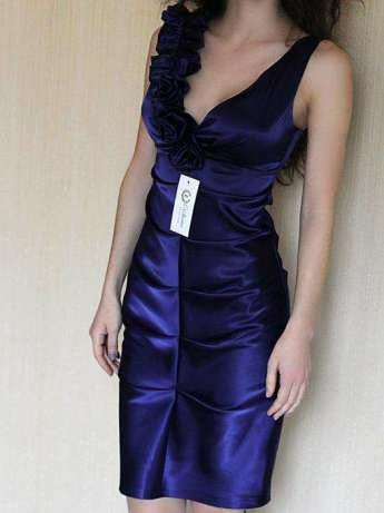 Продам атласну сукню