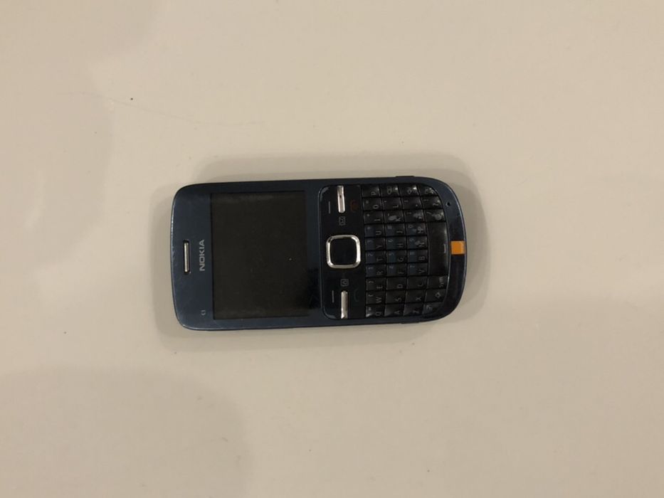 Tanio telefon Nokia C3 C 3 C3-00 4 kolor granatowy sprawny