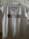 T-shirt koszulka Mustang szara damska roz.S